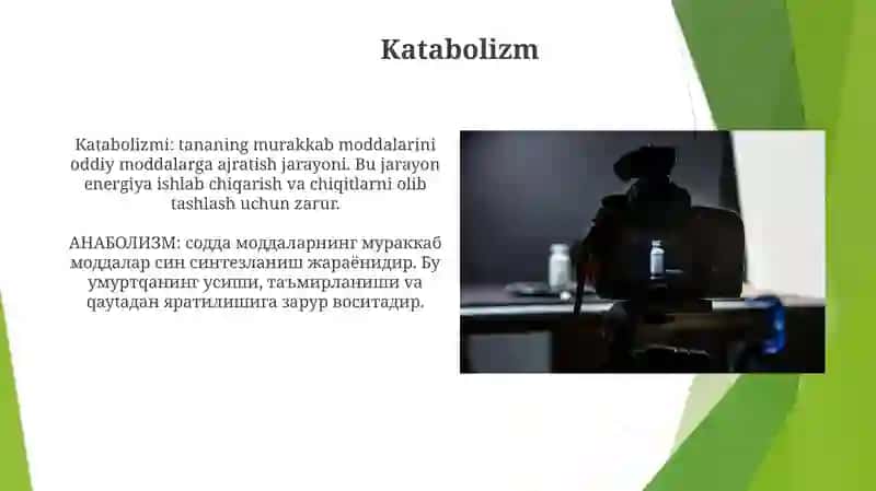 Katabolizm Va Anabolizm 4