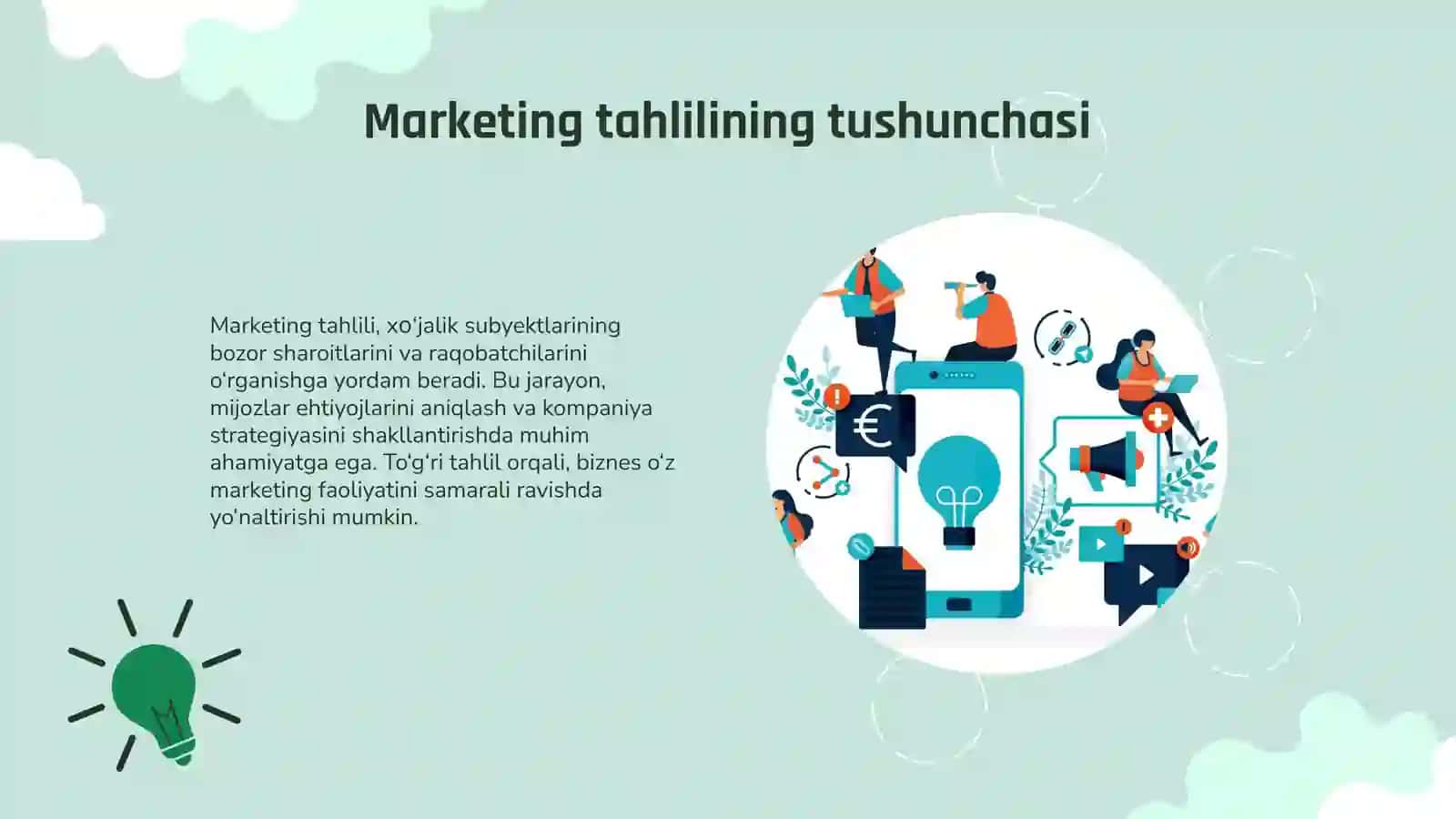 Marketing tahlilini o‘rganamiz 4