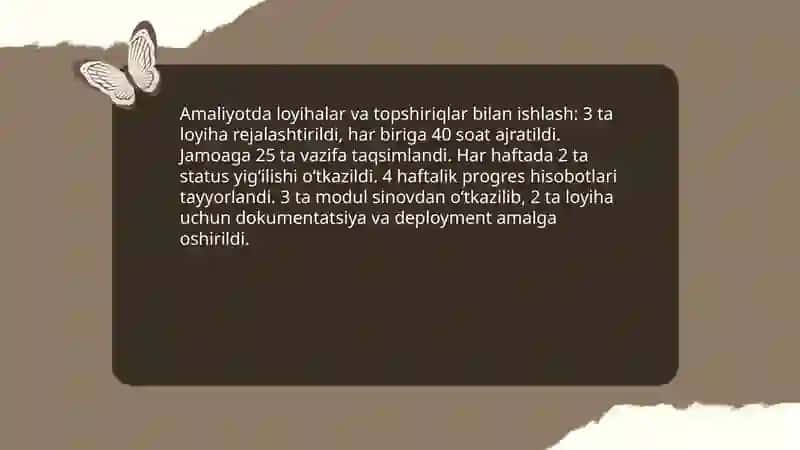 Amaliyotdagi qilgan ishlarim royxati 4