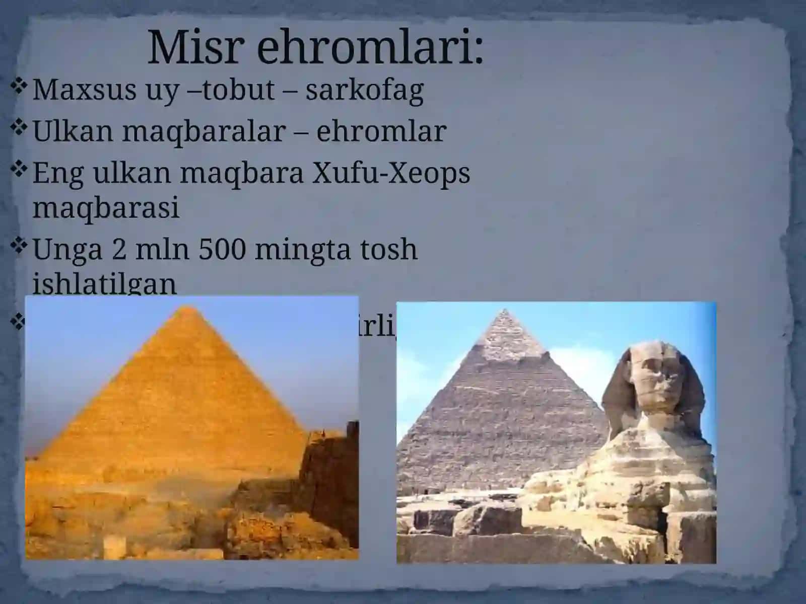 Qadimgi dunyoning yetti mo'jizasi 4