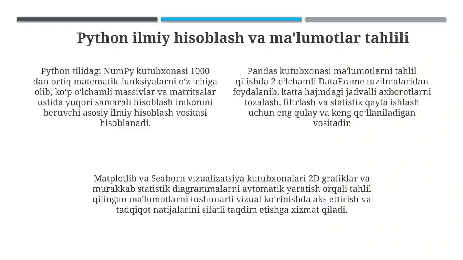 Dasturlash va matematik modellashtirish 4