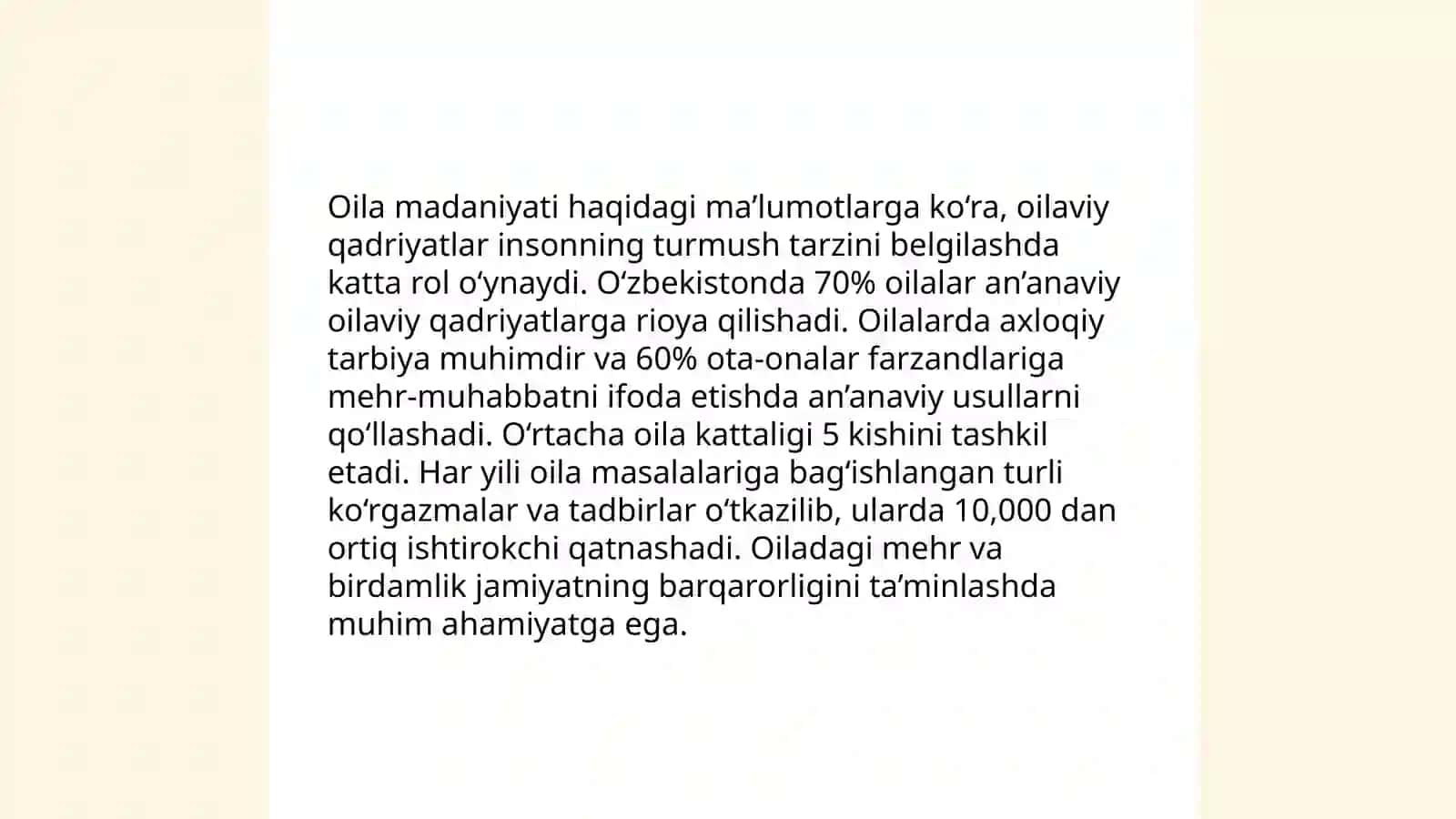 Madaniyat va xulq -atvir me’yorlari 4