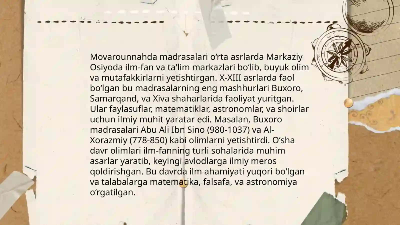 Movarounnahda yetishib chiqqan muhaddislar hayoti 4
