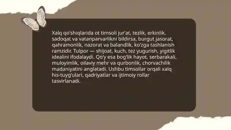 Xalq qo'shiqlaridagi timsollar 4