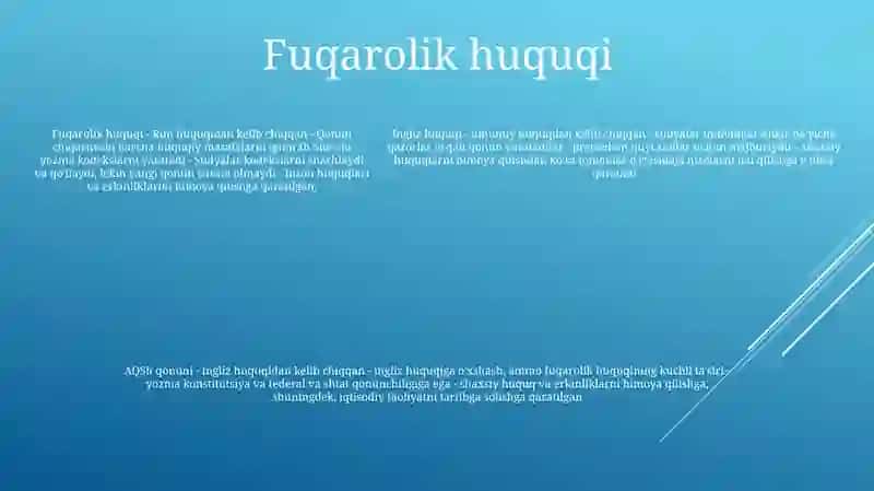 Angliya Va AqshningHuquqShakllari 4