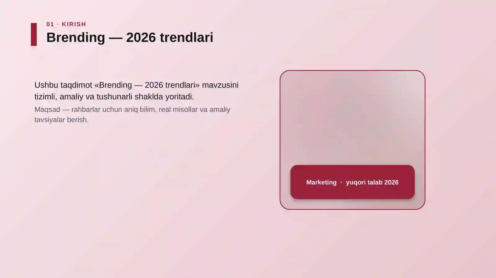 Brending — 2026 trendlari 4