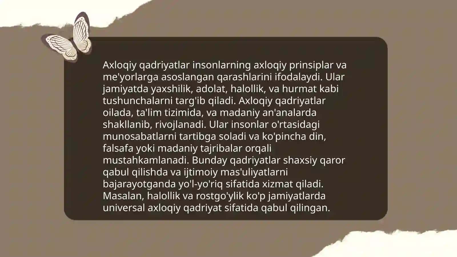 Axloqshunoslik 4