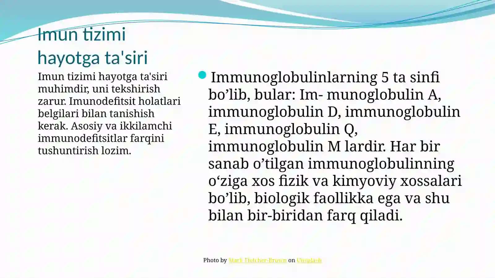 Bolalarda immunitet tizimini tekshirish usullari 4