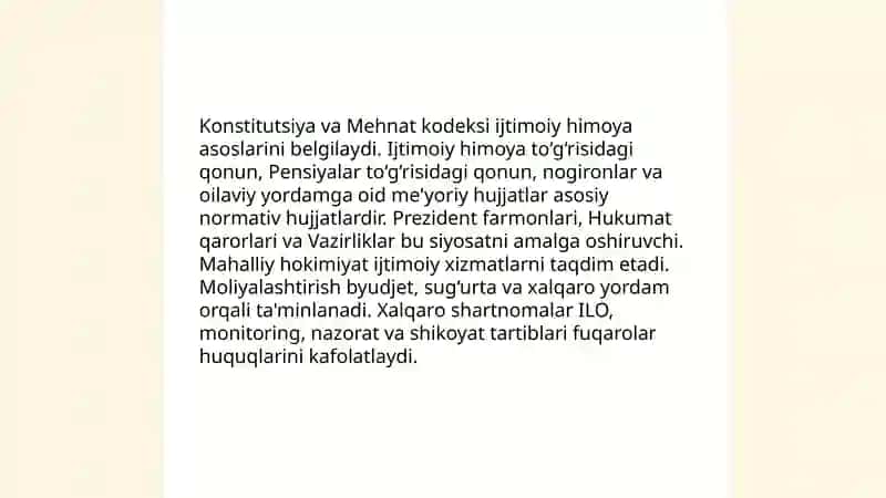 Aholini ijtimoiy himoya qilish tizimi 4