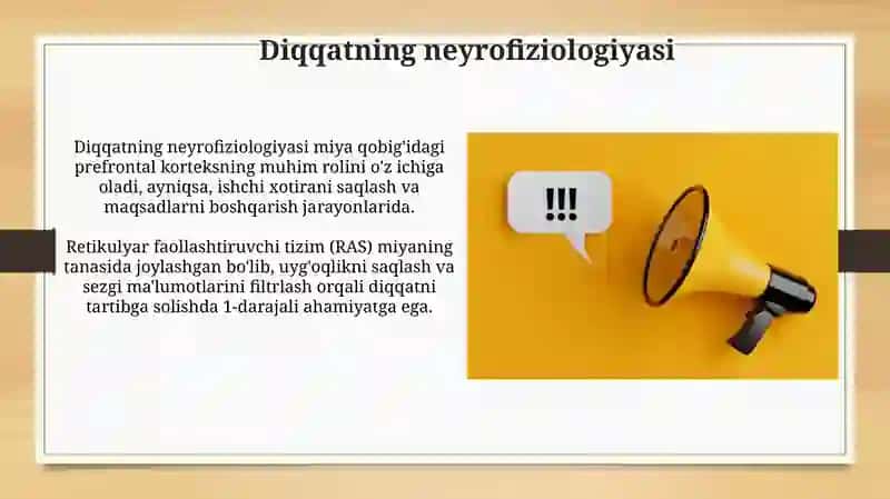 Diqqat: Ta'rif va turlari 4
