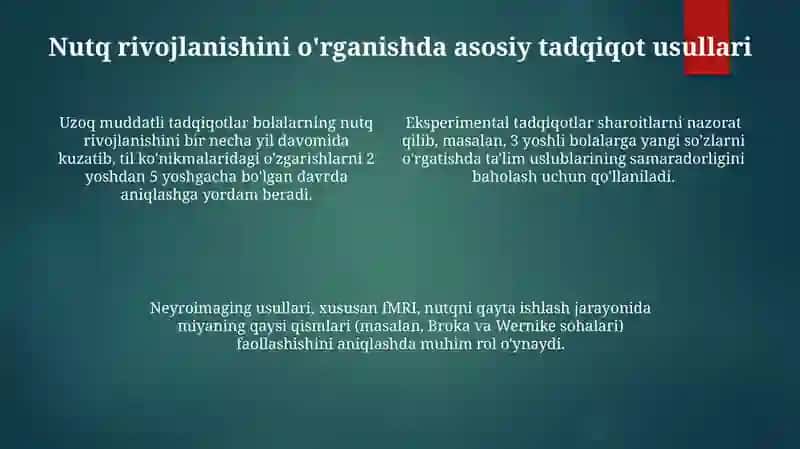 Nutq ostirish faninig tadqiqot metodlari 4