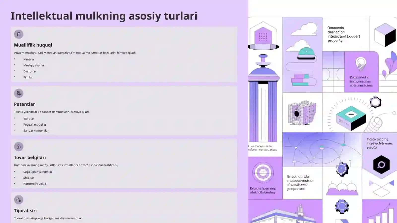 Intellektual mulk va uni himoya qilish usullari 4