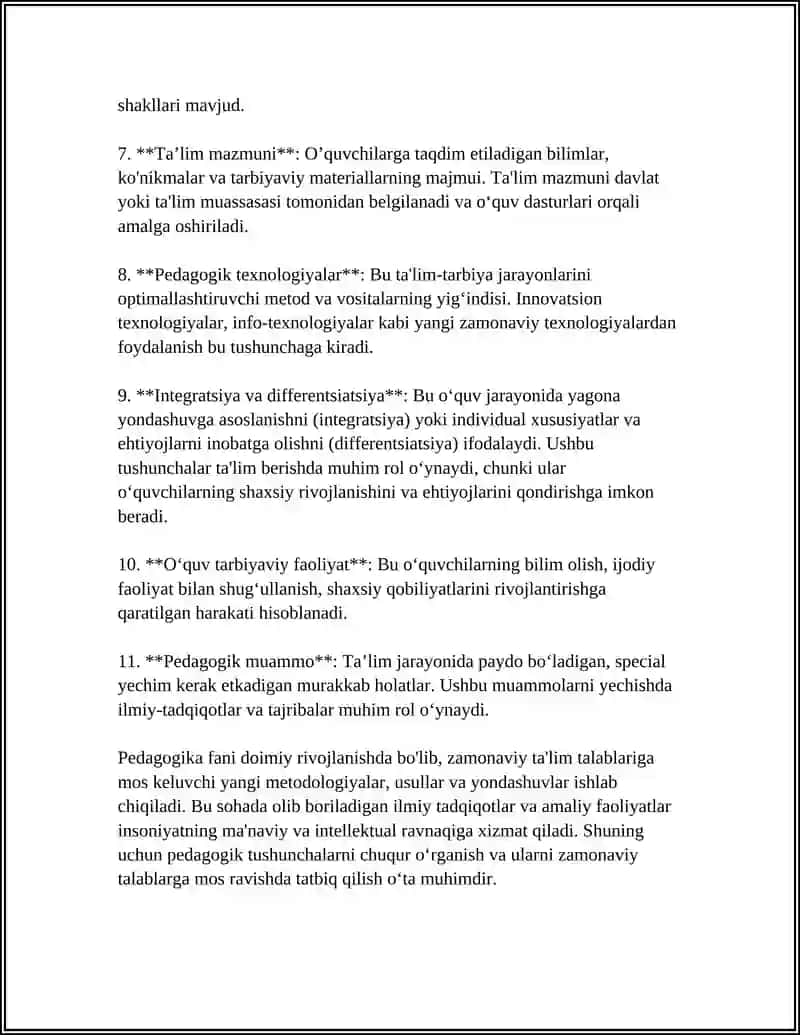 UMUMIY PEDAGOGIKA FANIGA KIRISH 4