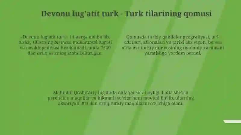 Mahmud Qoshg‘ariyning hayoti va ijodi 4