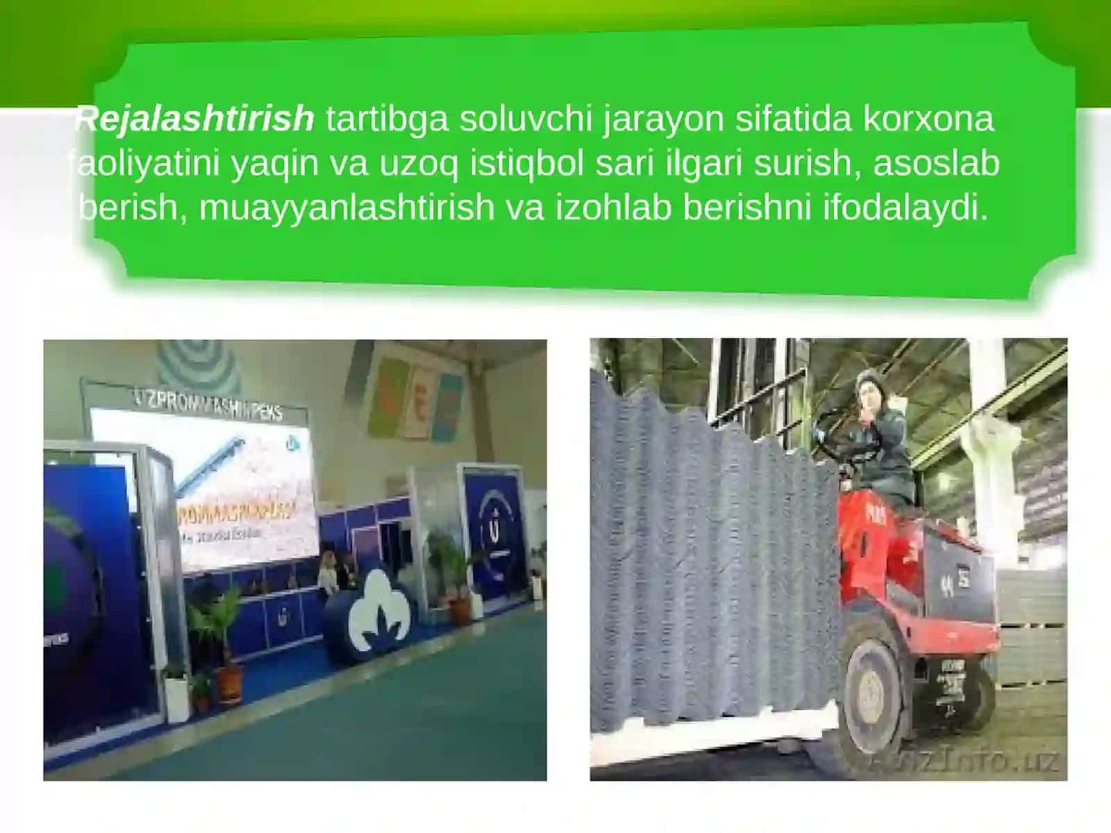 Sanoat korxonalarida rejalashtirish 4
