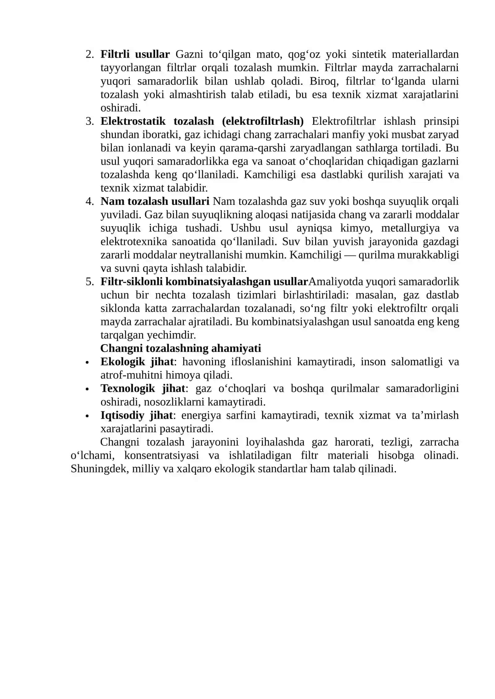 O’choq gazini changlardan tozalash 4