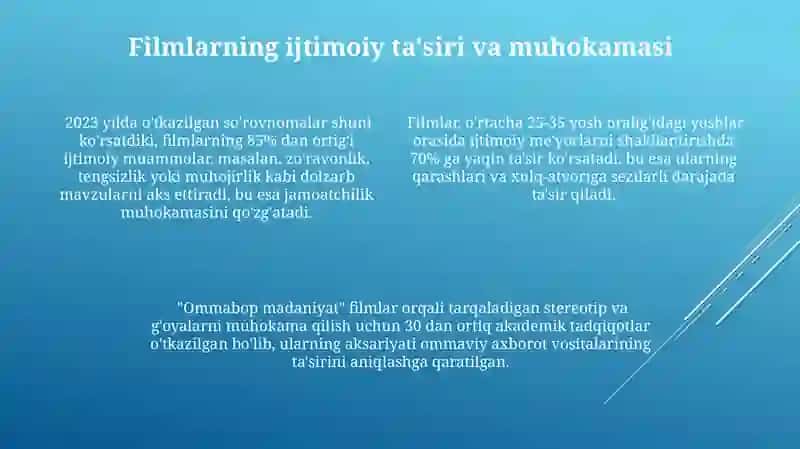 Filmlar va "Ommaviy madaniyat" 4