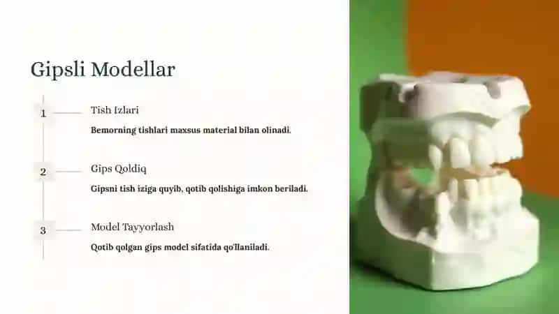Stomatologiyada Modellar 4