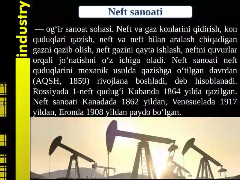 Neft va gaz sanoati 4