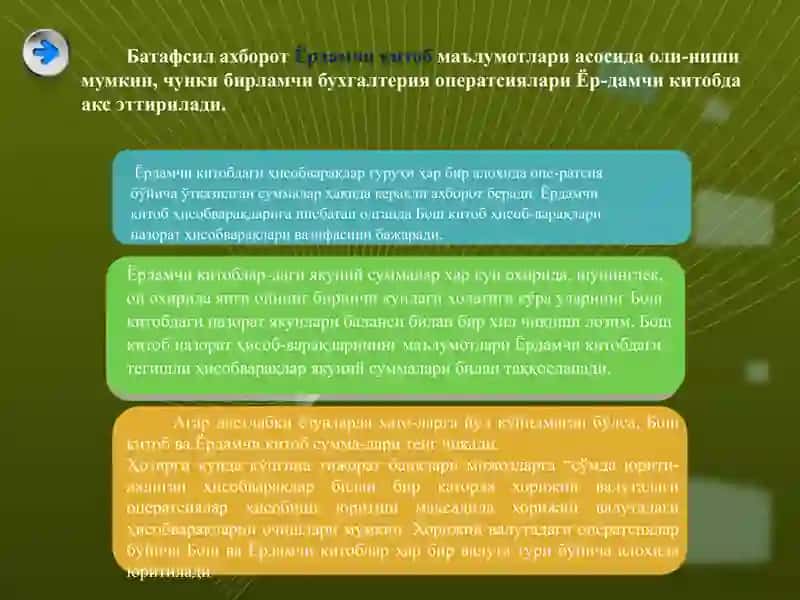 БАНКЛАРДА АНАЛИТИК ВА СИНТЕТИК ҲИСОБ 4