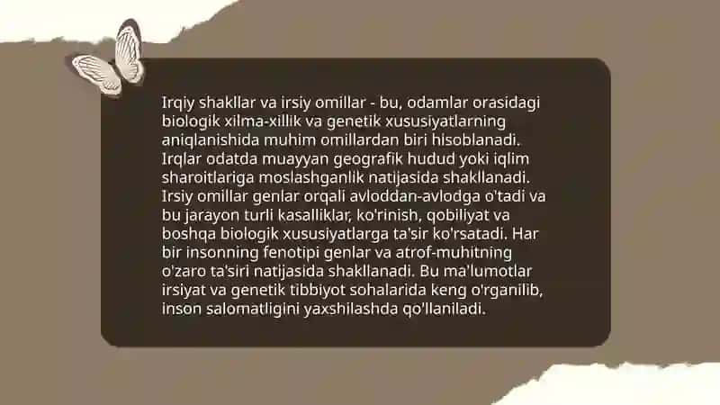 Oligrofreniyaning irsiy shakllari 4