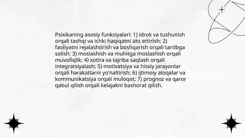 Psixika haqida umumiy tushuncha 4