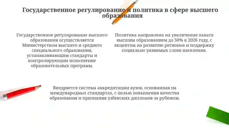 Высшие образование в республике Узбекистан 4