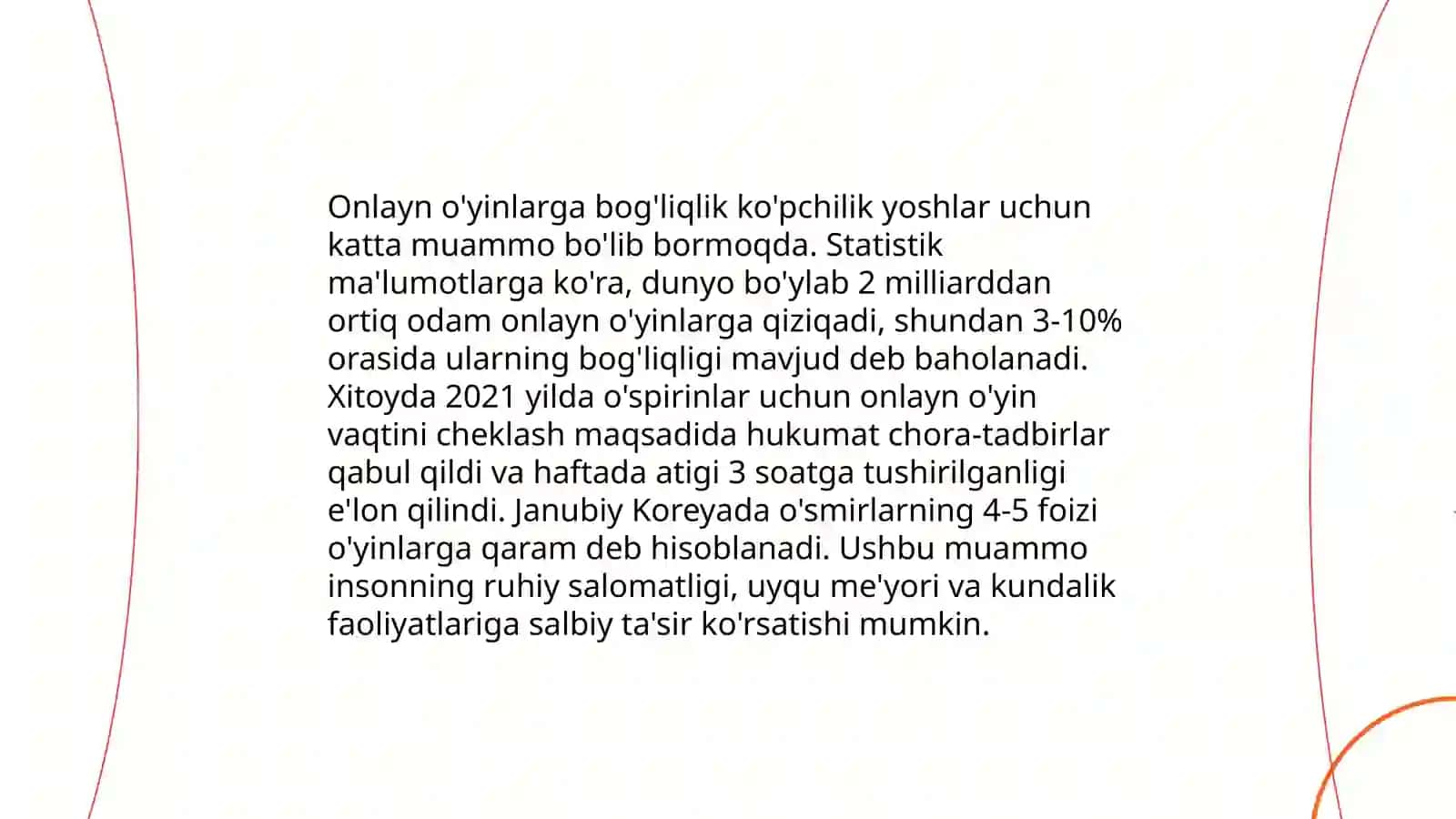 Internetga tobelik muammosi 4