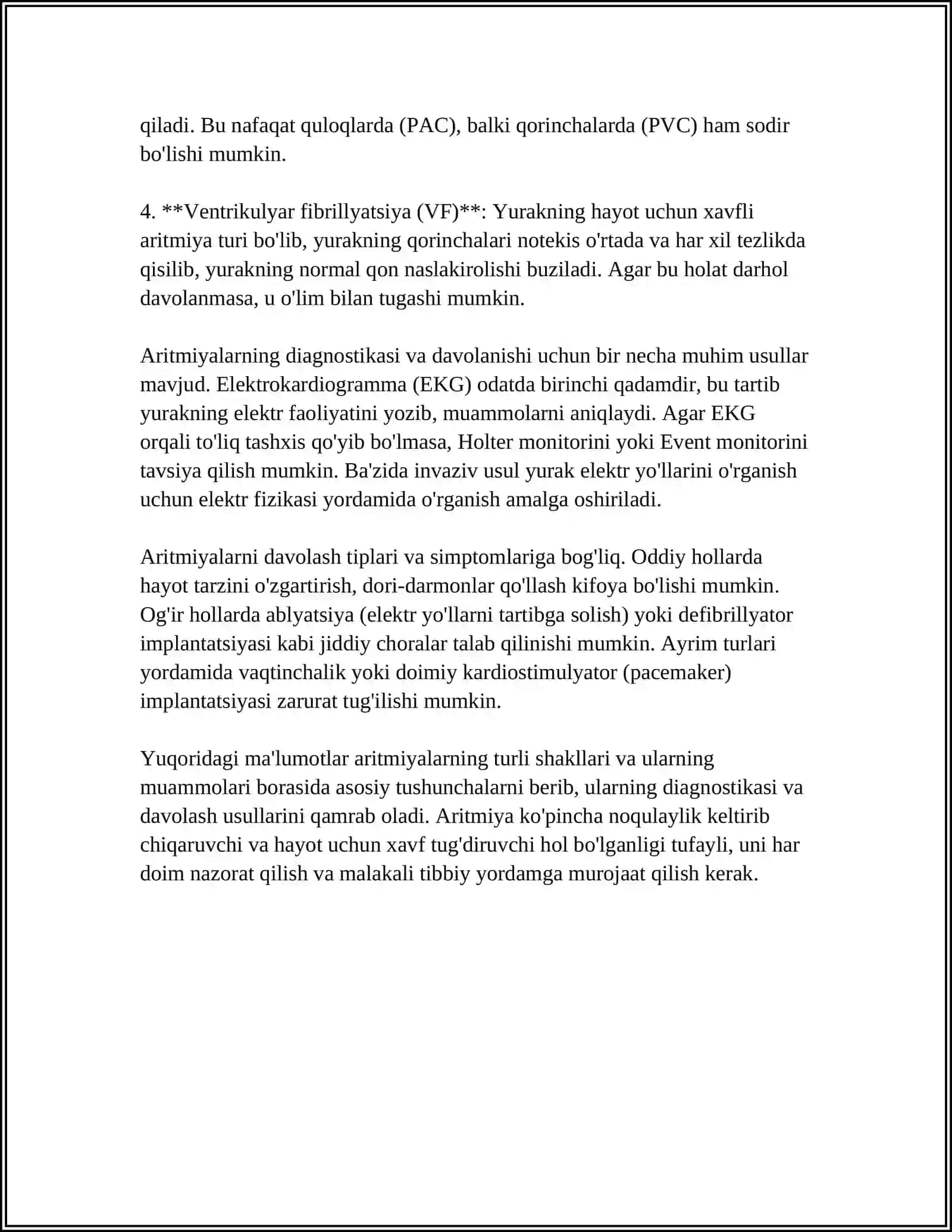 ARITMIYAGA QARSHI VOSITALAR 4