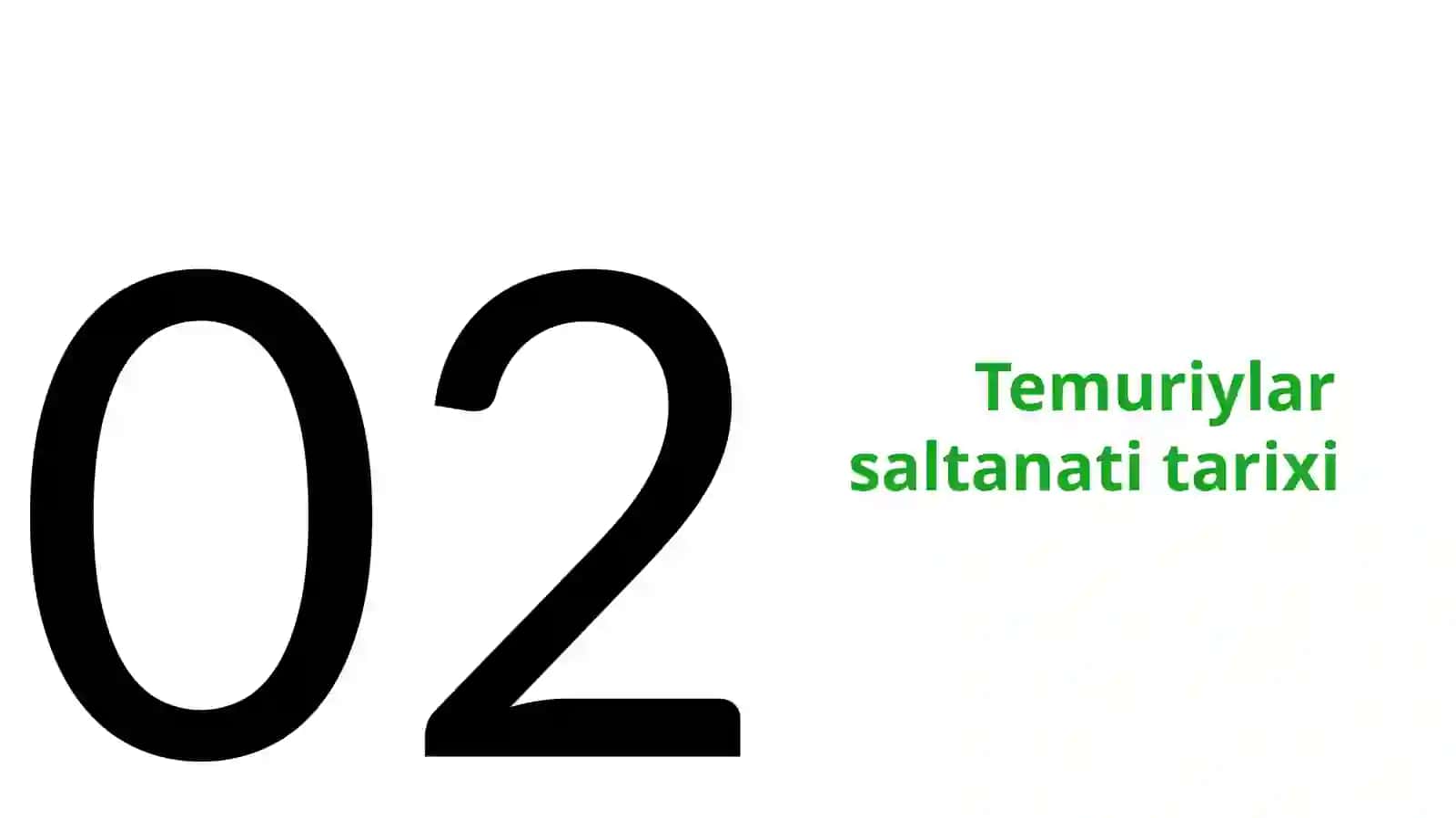AMIR TEMUR VA UNINGDUNYO TARIXIDA TUTGAN O’RNI FANIDAN TAQDIMOT 4