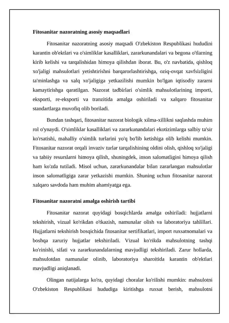 Introduksiyaning fitosanitariya nazorati 4