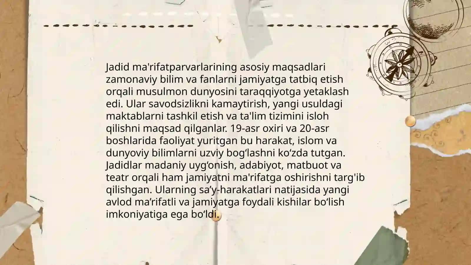 Jadidchilik harakati tarixi 4