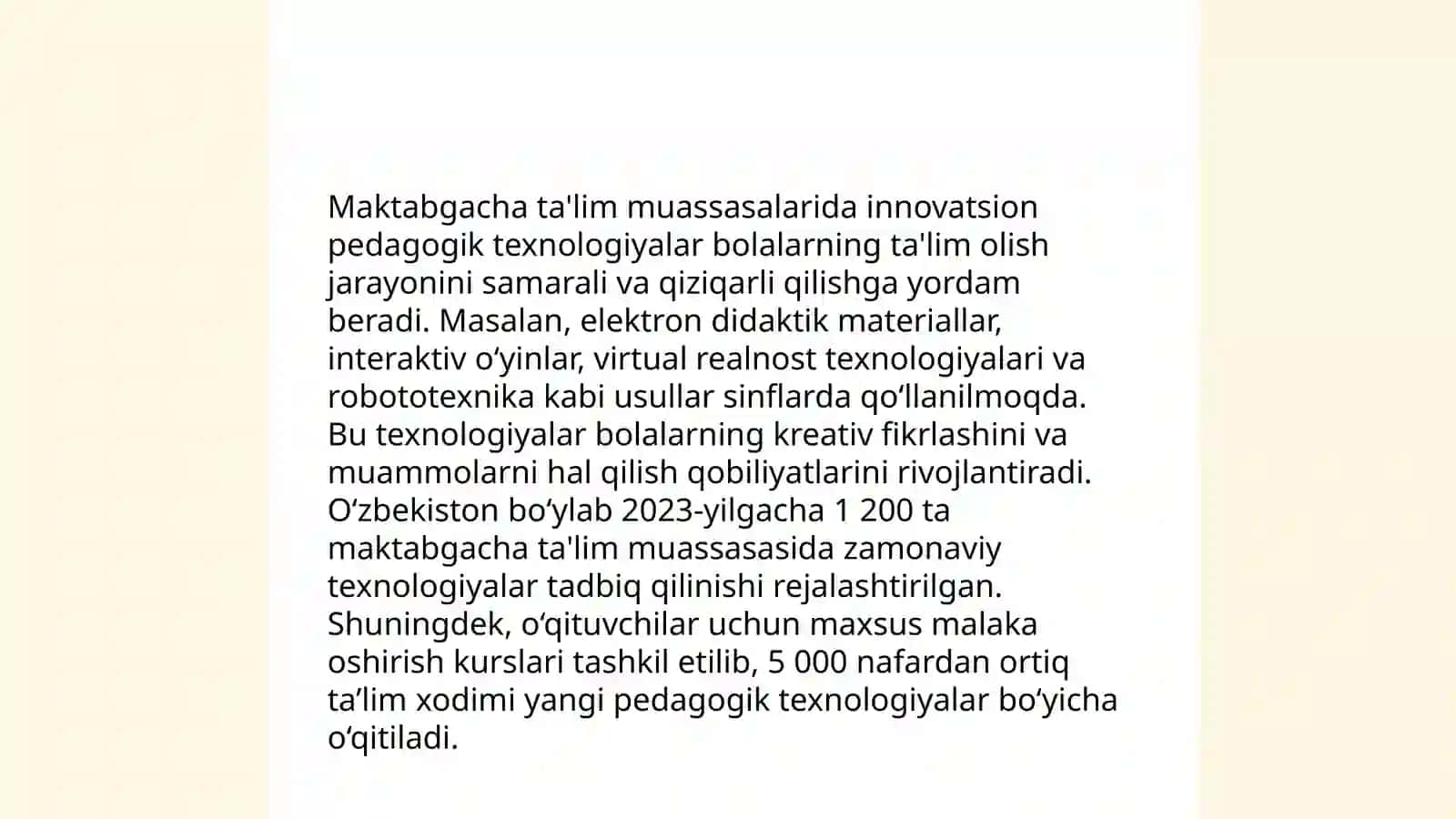 Maktabgacha tarbiya yoshiga doir tadqiqotlar 4