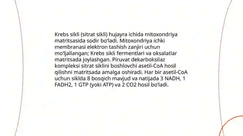 Krebs sikli 4