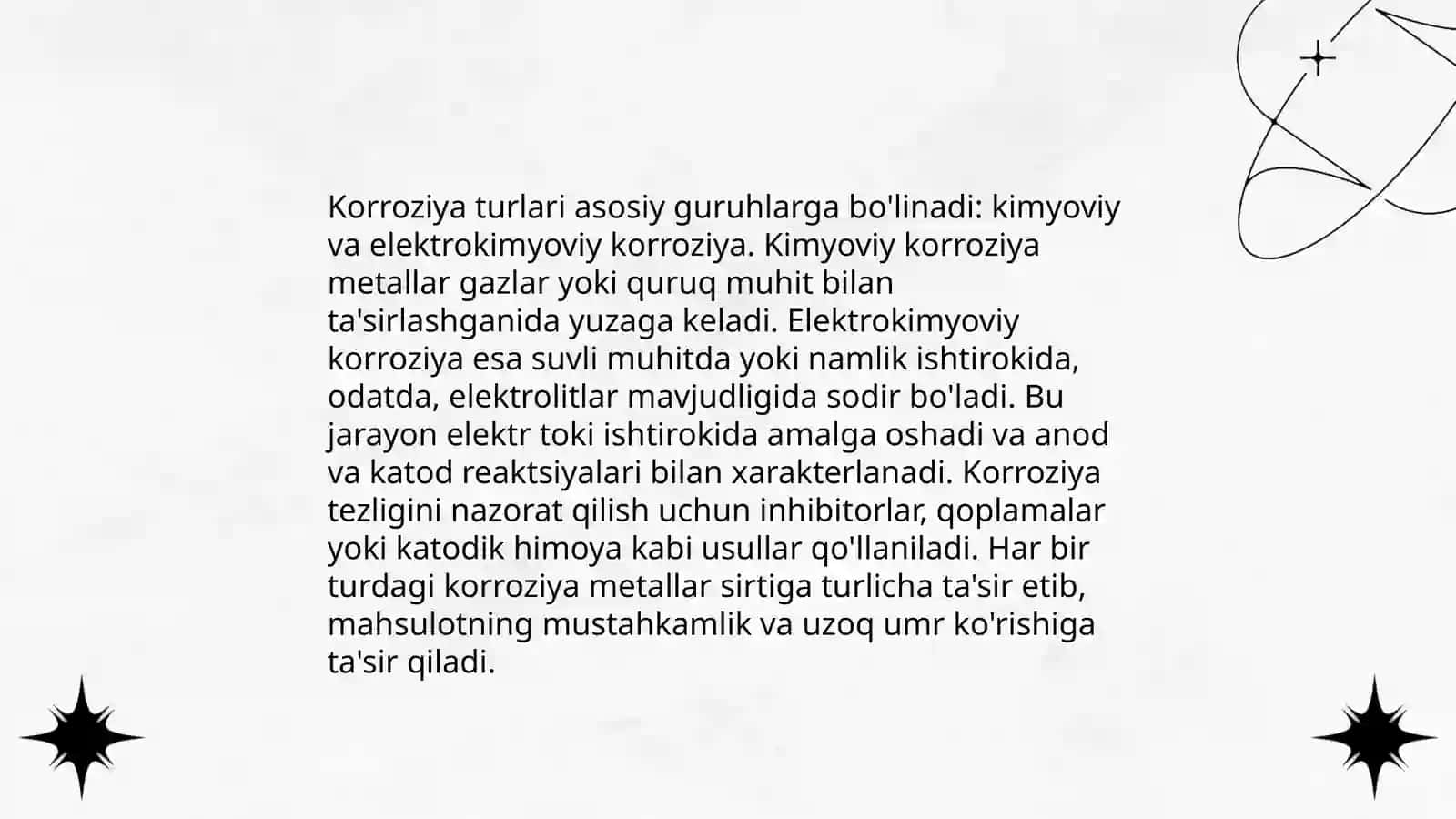 Metallar va ularning qotishmalaridagi korroziya xossasi 4