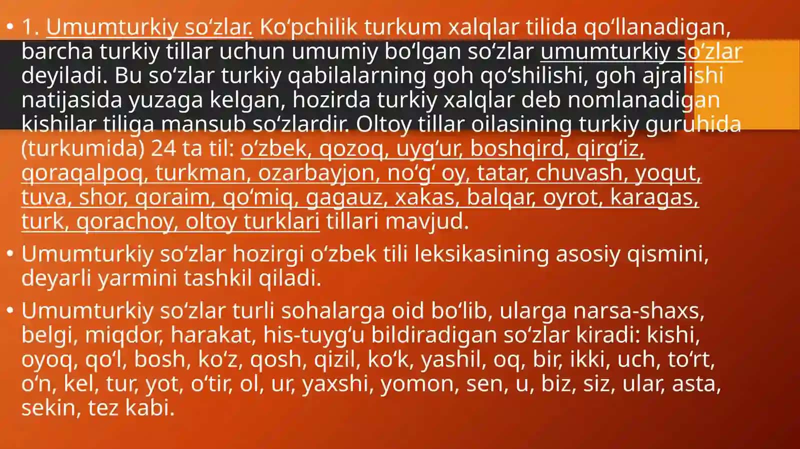 O‘ZBEK TILI LEKSIKASI 4