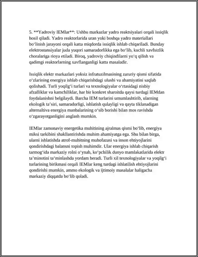 ISSIQLIK ELEKTE MARKAZLARI 4