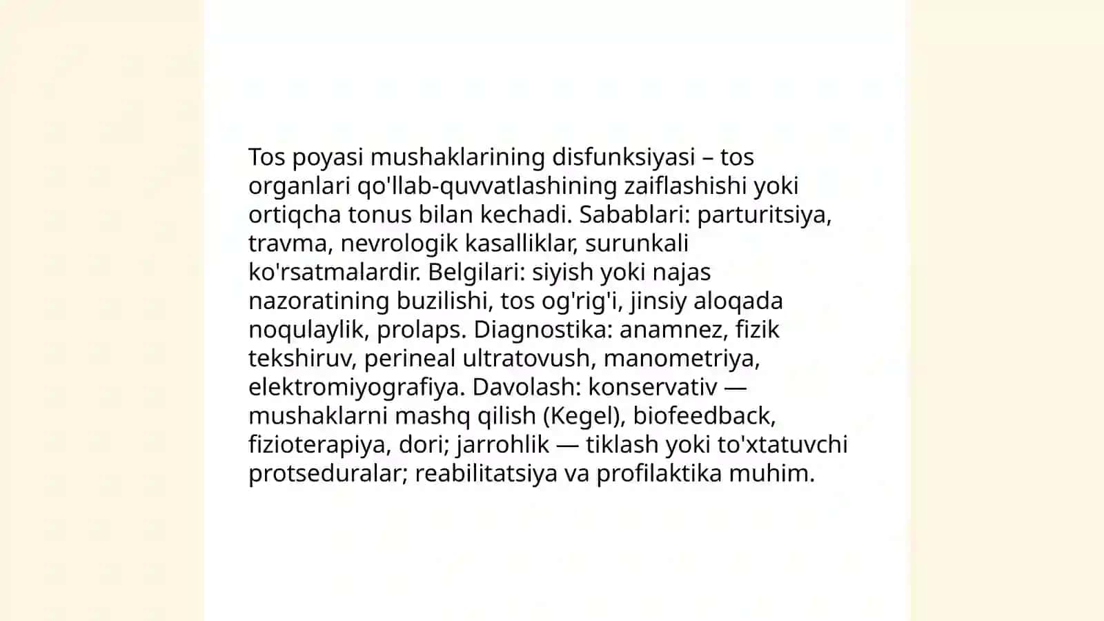 Tos organlari buzilish sindromlari 4