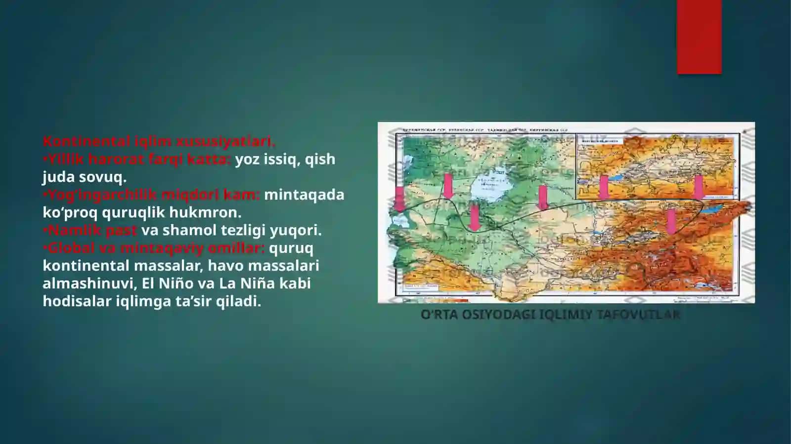 Tabiiy geografiya fanidan ta'lim 4