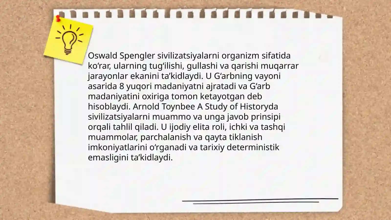 Tarix falsafasi sivilizatsiyasi va madaniyat 4