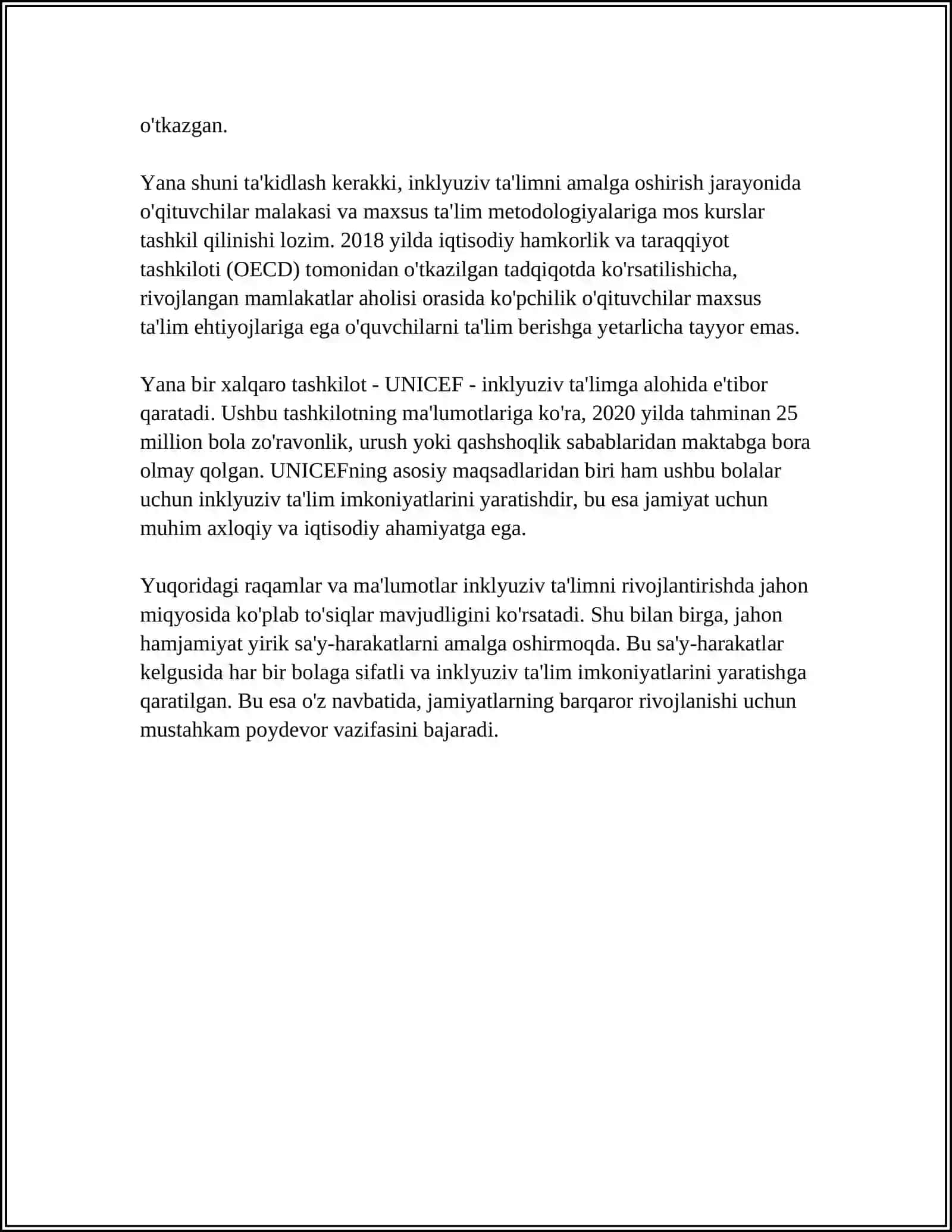 O'ZBEKSTONDA INKLUZIV TA'LIMNING HOZIRGI HOLATI 4