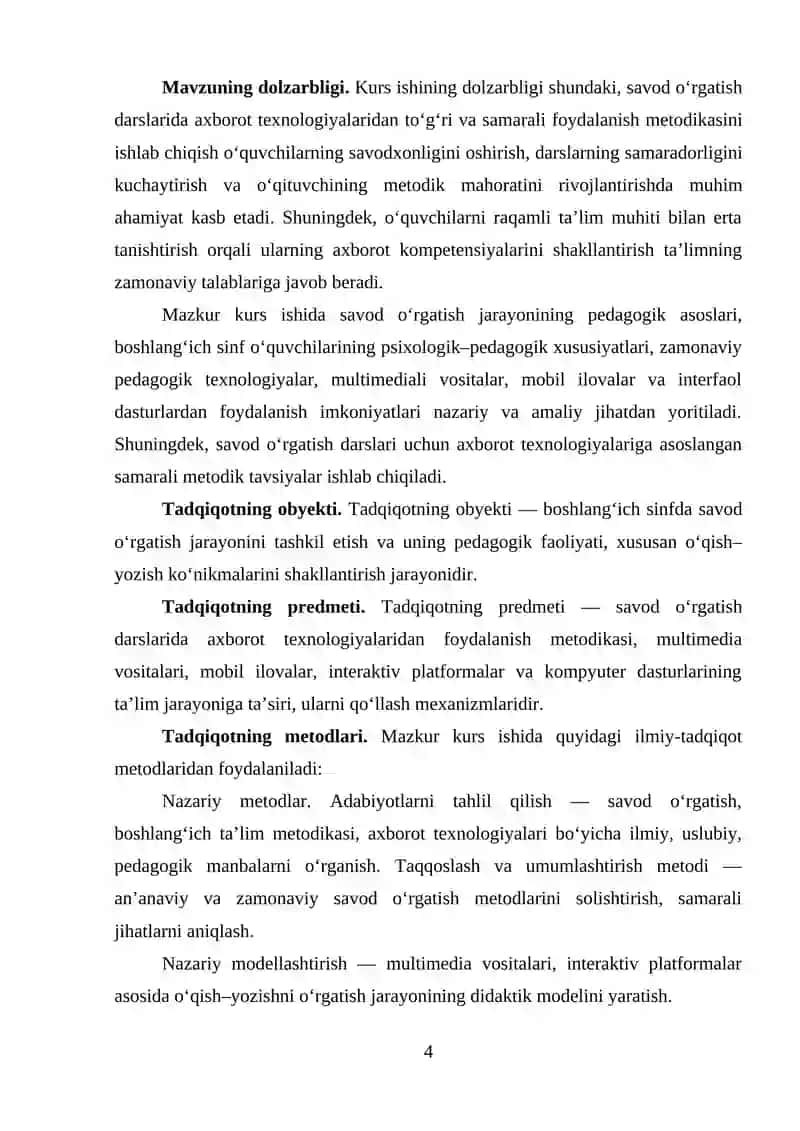 ONA TILI O'QITISH METODIKASI 4