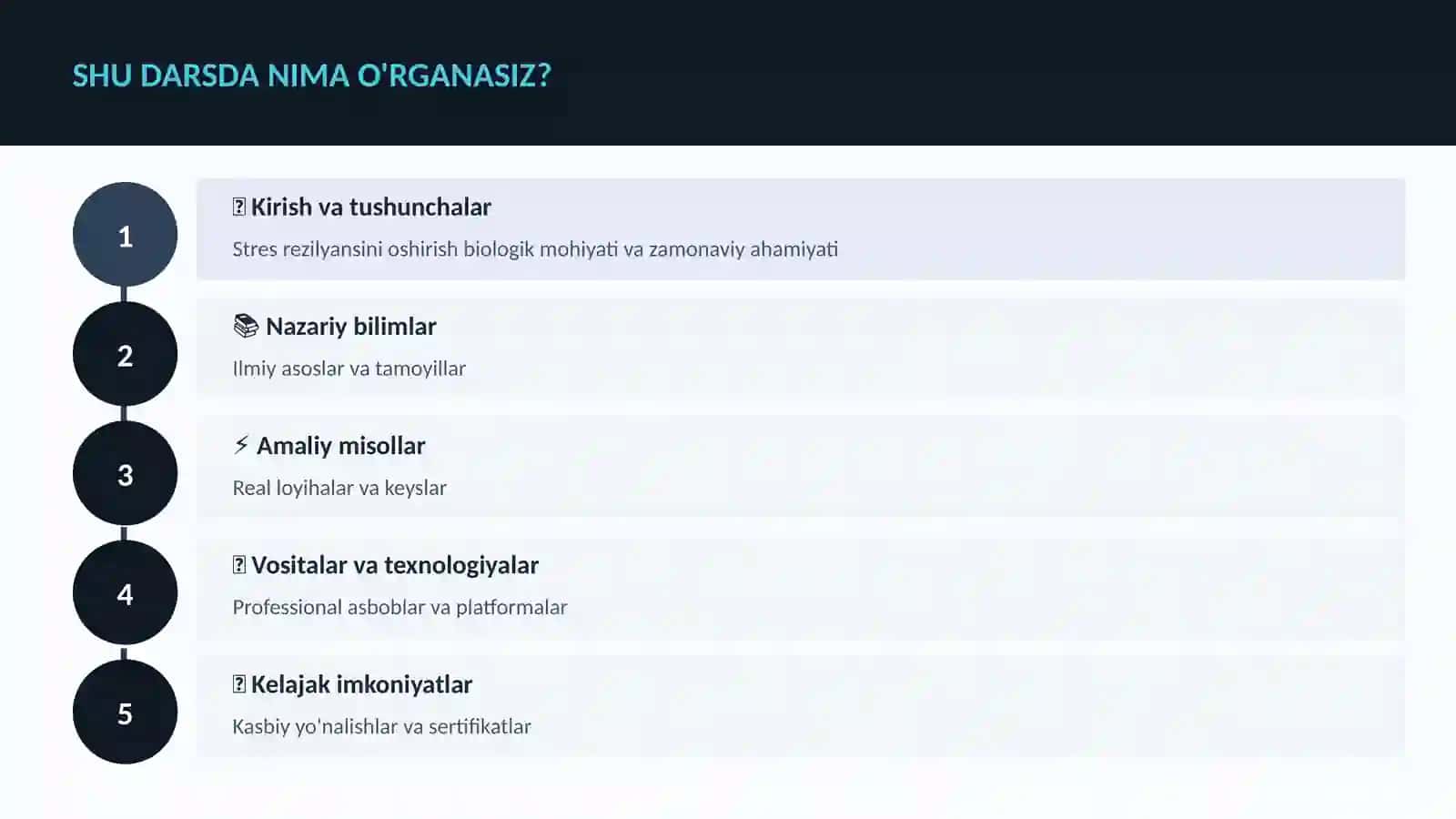 Stres rezilyansini oshirish biologik 4