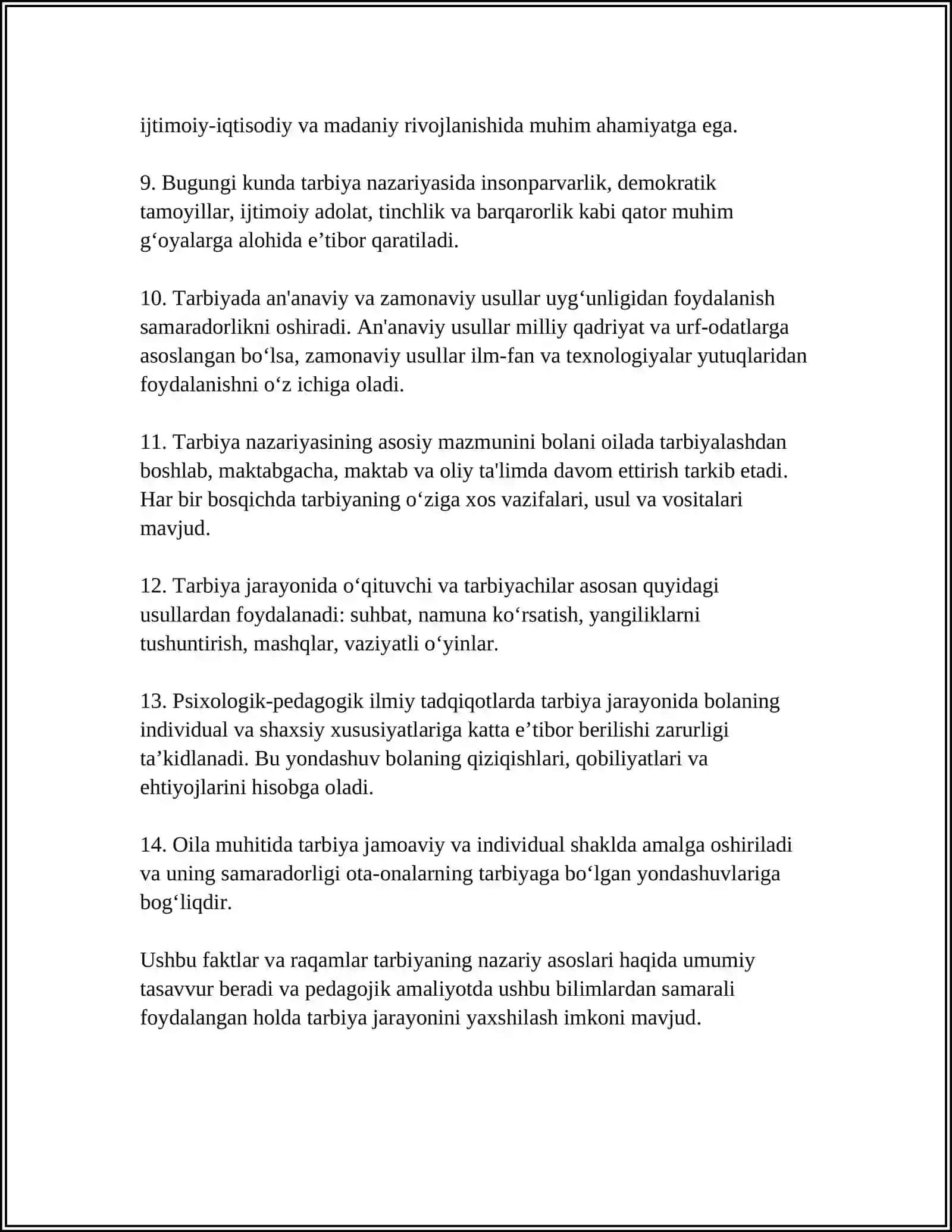 TARBIYANING UMUMIY METODLARI 4