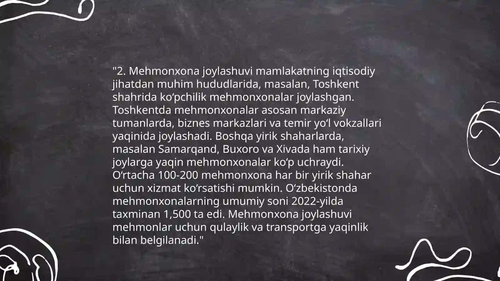 Mehmonxona xizmatlari 4