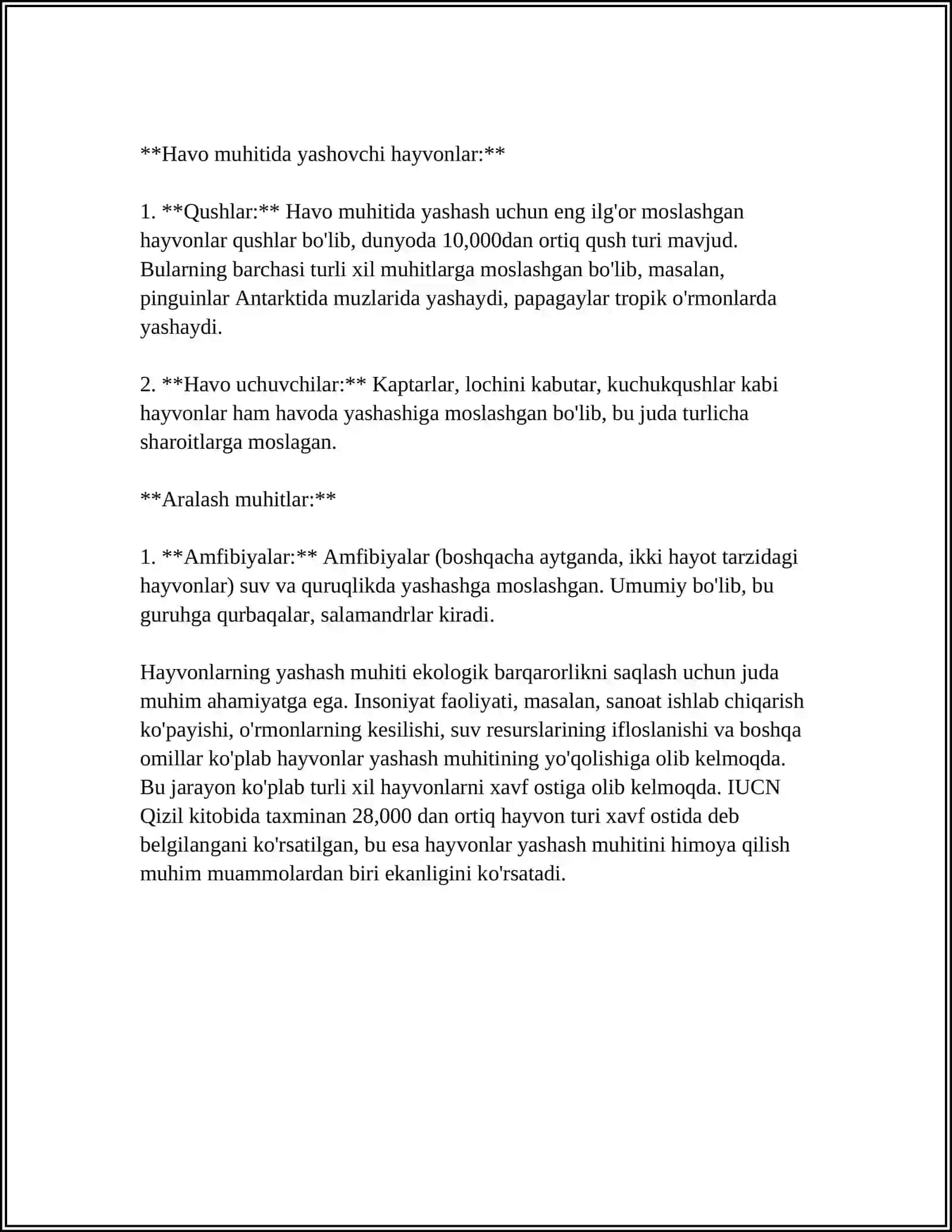 BOLALARNI TABIAT BILAN TANISHTIRISH 4