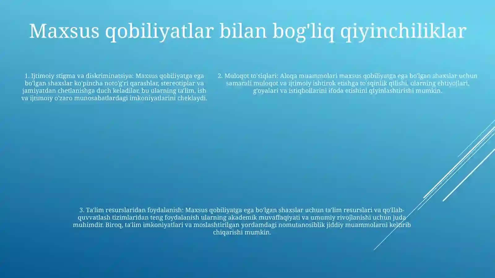Umumiy VaMaxsusQobiliyatlar 4