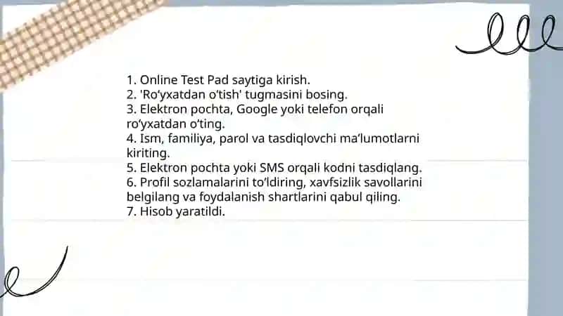 Online Test Pad 4