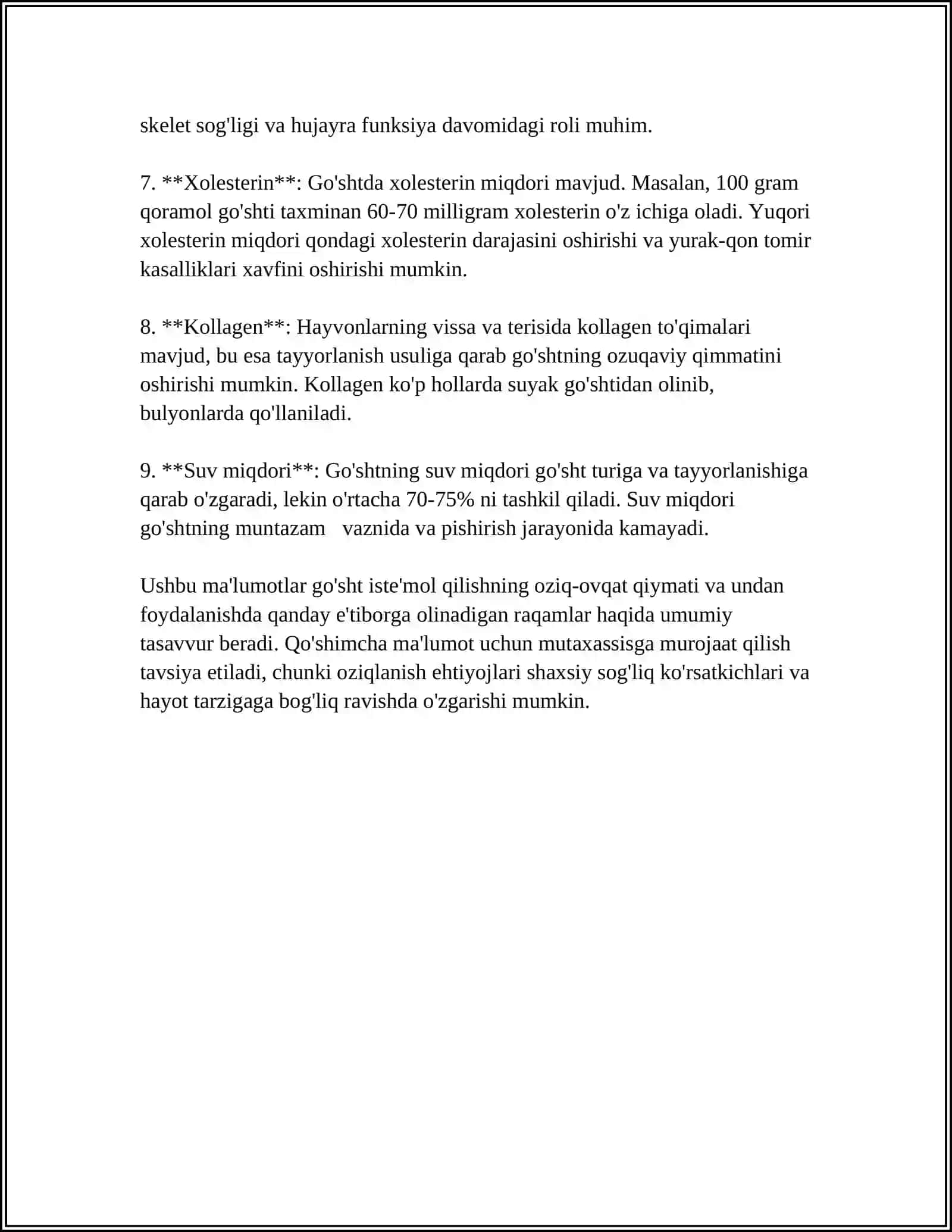 GO'SHT VA GO'SHT MAHSULOTLARI 4
