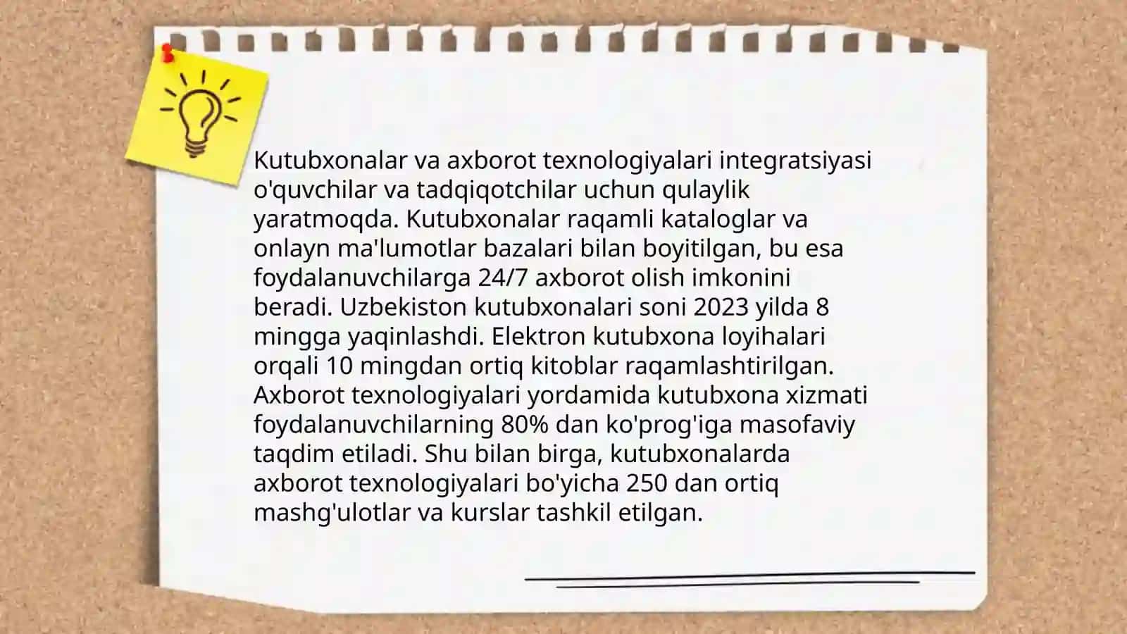 Kutubxona axborot faoliyati xizmati va vazifalari 4
